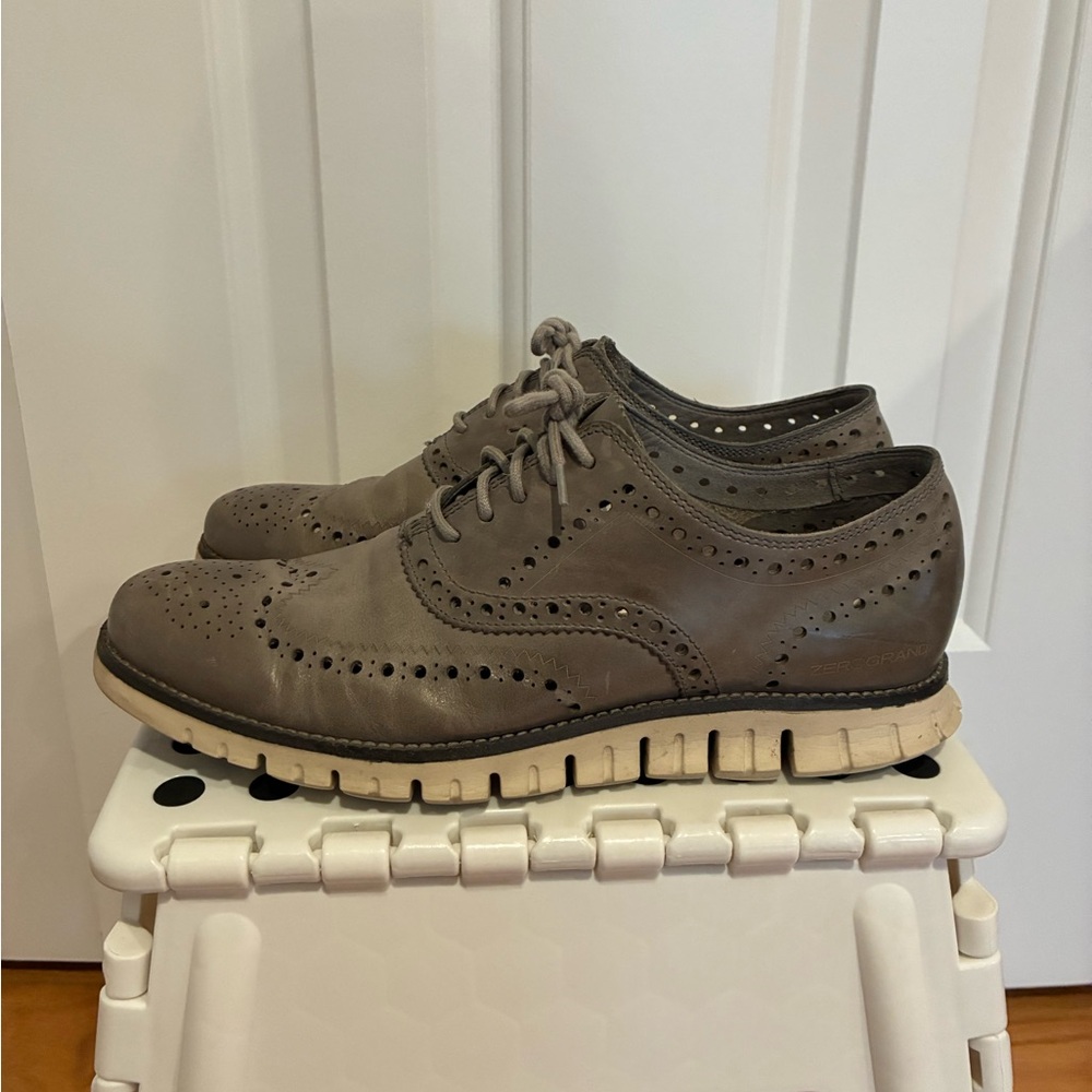 Cole Haan Zerogrand Men's Oxford Shoes Gray Mens Size 8.5